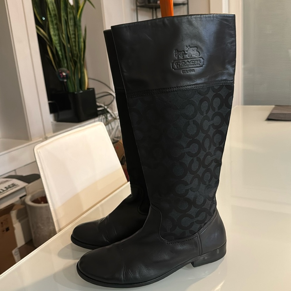 Coach boots - size 8B